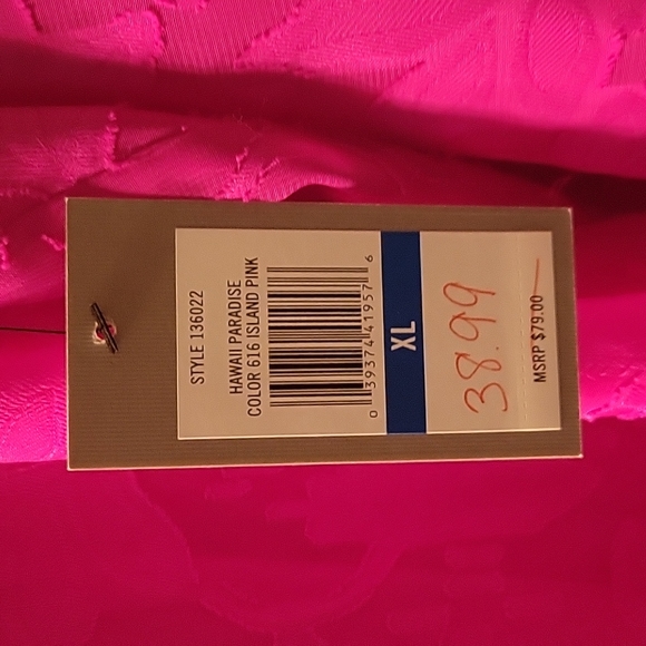 Chaus Bright Fuchsia Top - Picture 3 of 11